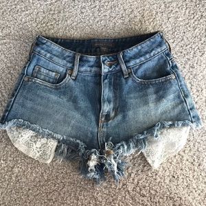 jean shorts pacsun